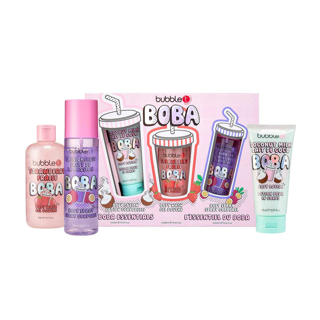 Boba Tea Bathroom Essentials Gift Set