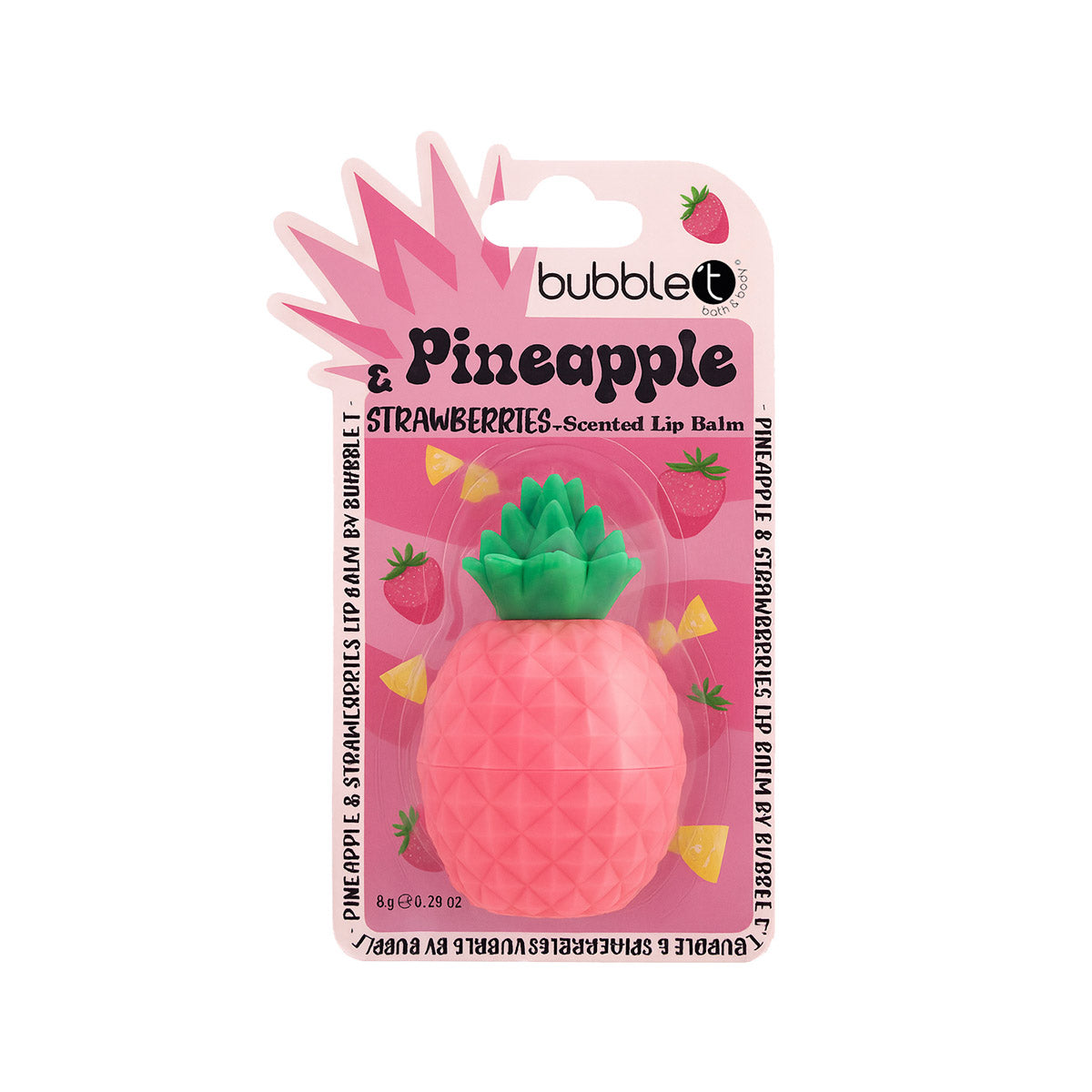Pineapple & Strawberry Lip Balm (8g)