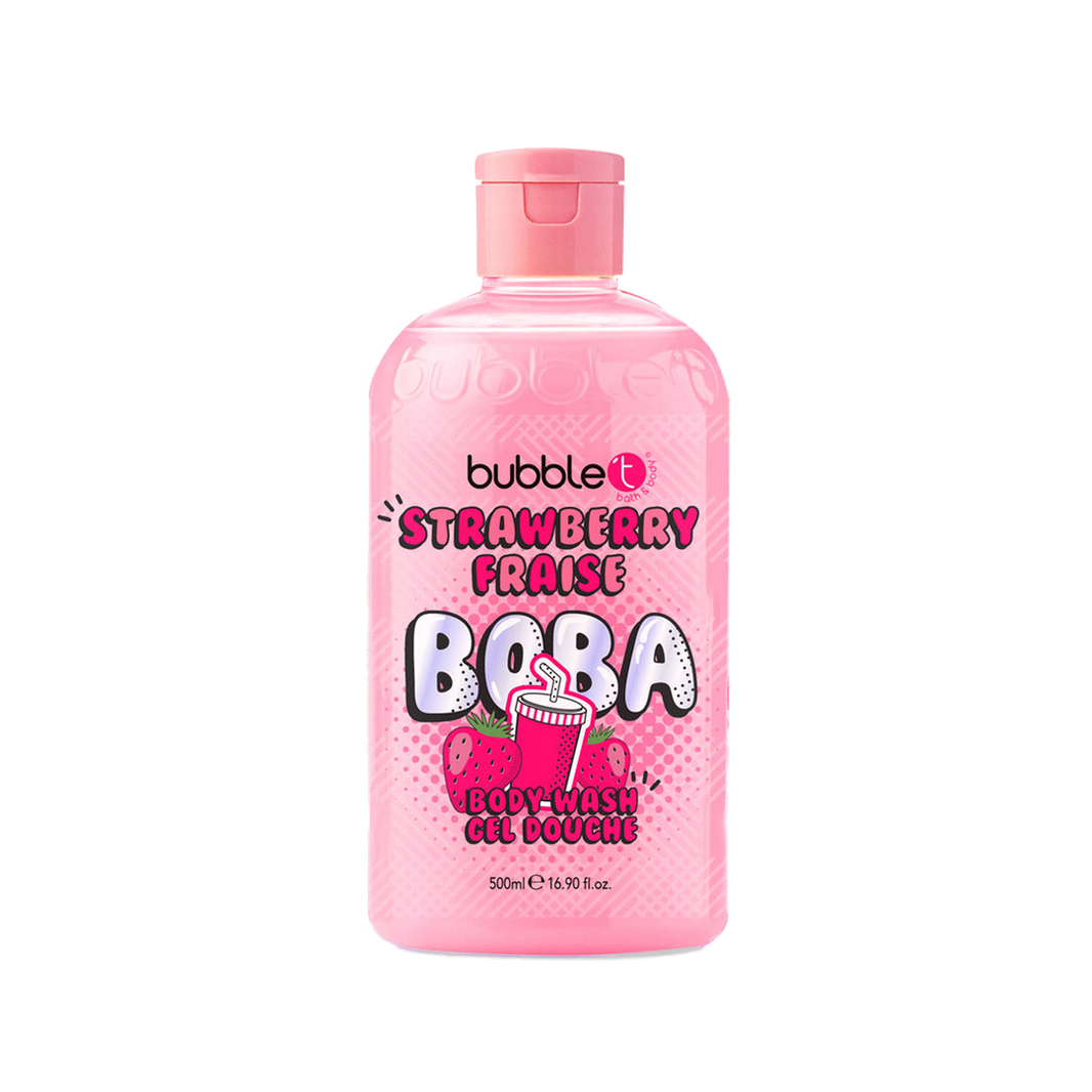Strawberry Boba Tea Shower Gel (500ml)
