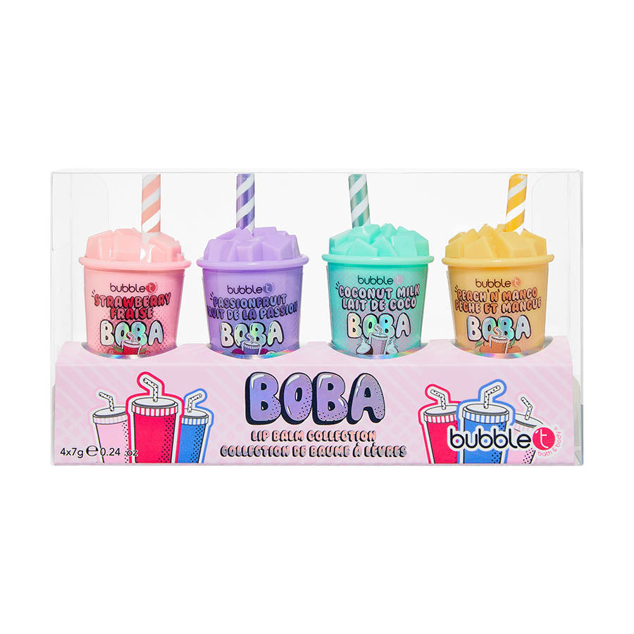 Boba Tea Lip Balm Collection (4 x 7g)