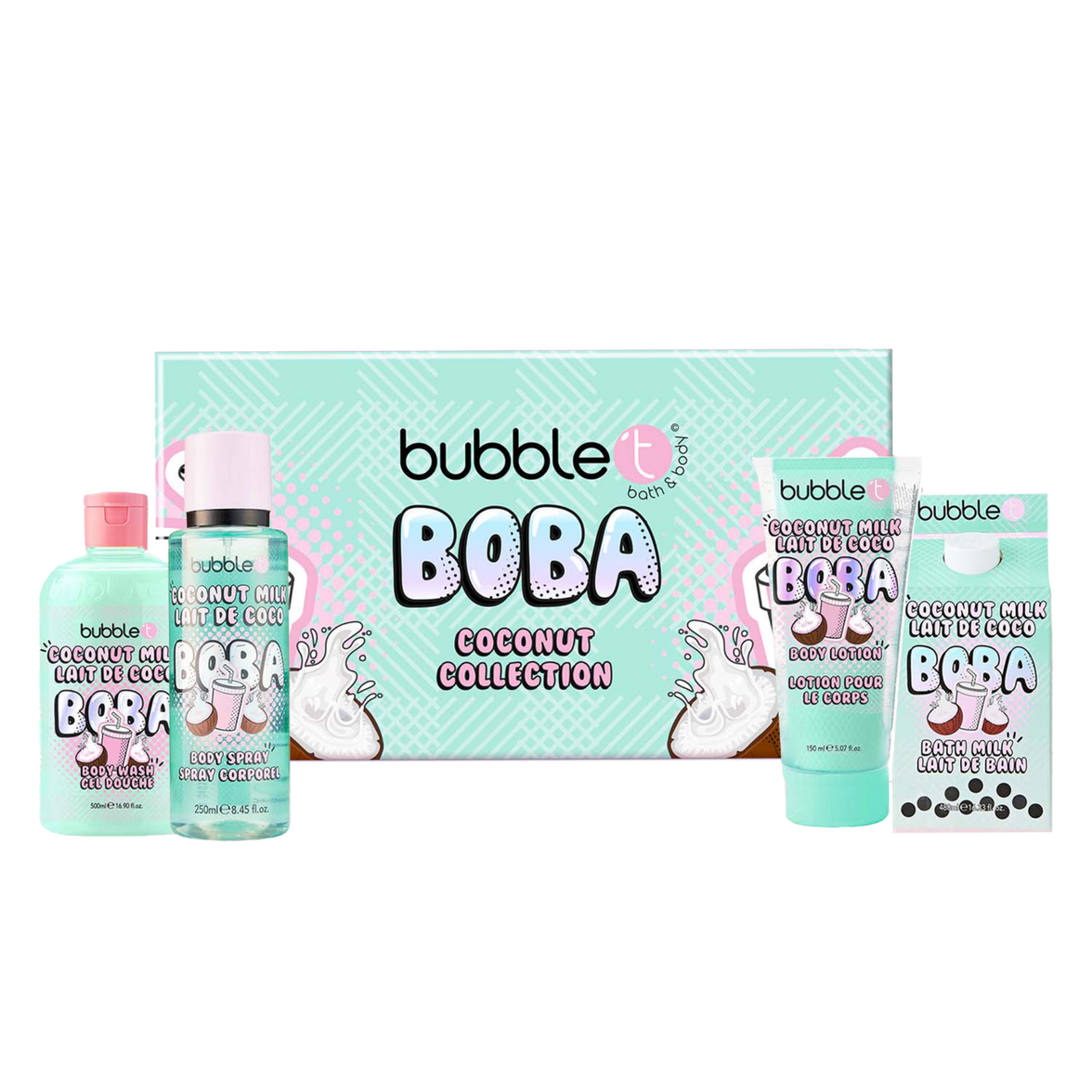 Bubble T Boba Coconut Collection