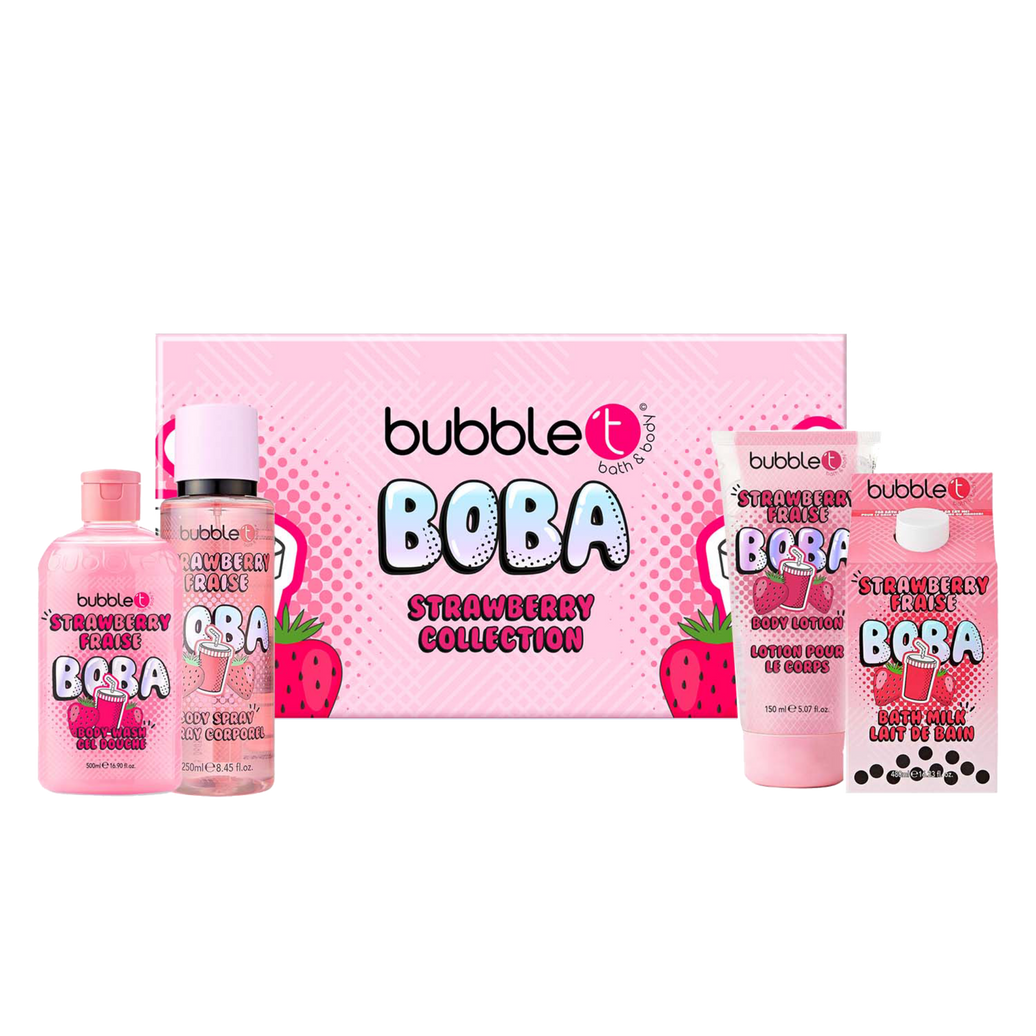 Bubble T Boba Strawberry Collection