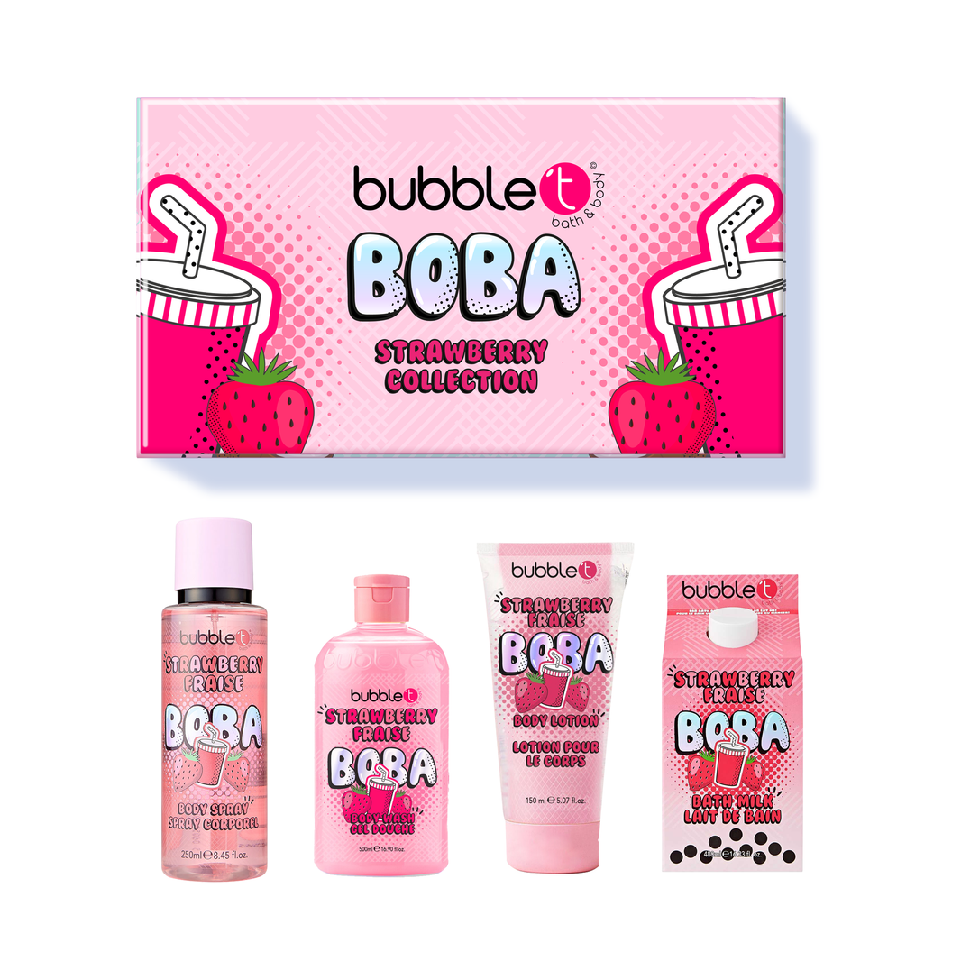 Bubble T Boba Strawberry Collection