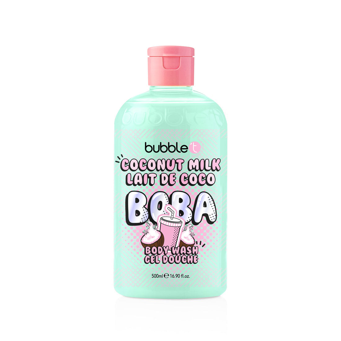 Coconut Milk Boba Tea Shower Gel (500ml)