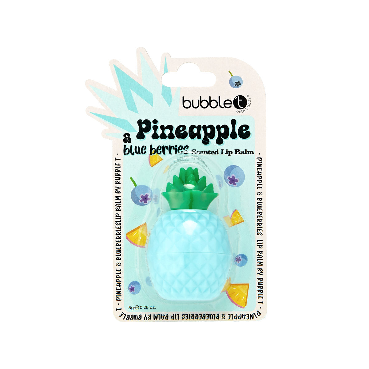 Pineapple & Blueberry Lip Balm (8g)