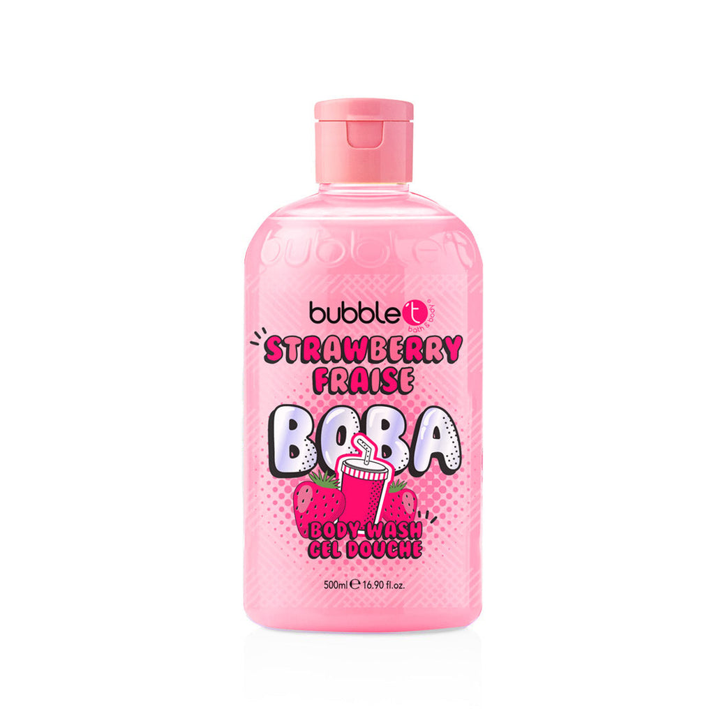 Strawberry Boba Tea Shower Gel (500ml)